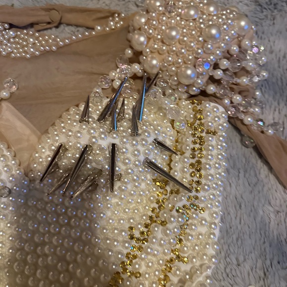 Pearl fashionable body suit, Looks similar to the image of me- Brand New - Picture 6 of 15